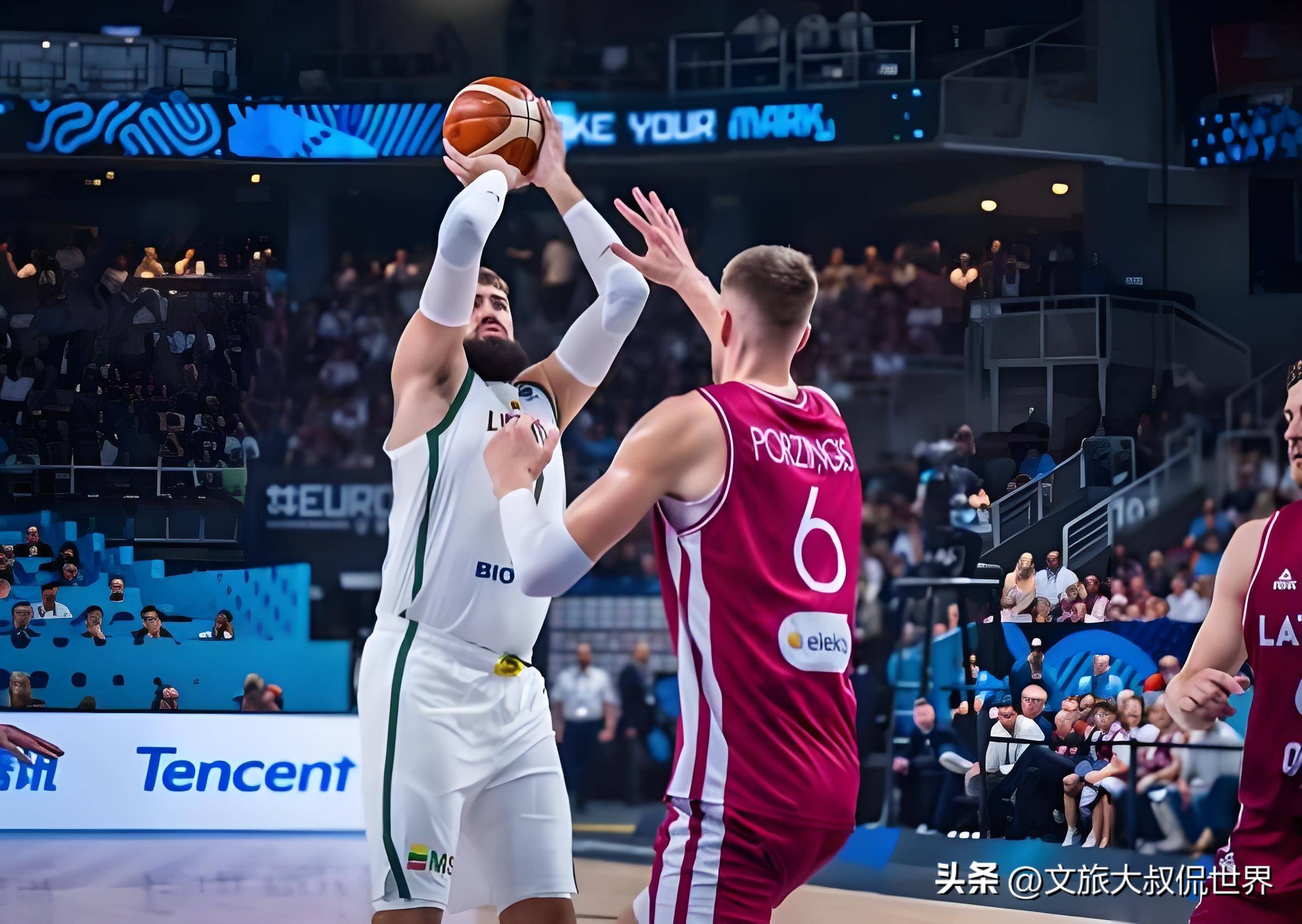 热火绝杀日本男篮，波尔津吉斯爆发神勇